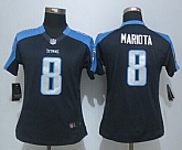 Womens Nike Limited Tennessee Titans #8 Marcus Mariota Dark Blue Jerseys,baseball caps,new era cap wholesale,wholesale hats