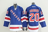 Youth New York Rangers #20 Chris Kreider Light Blue Jerseys,baseball caps,new era cap wholesale,wholesale hats