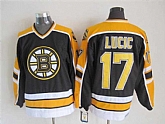 Boston Bruins #17 Milan Lucic Black-Yellow CCM Throwback Jerseys,baseball caps,new era cap wholesale,wholesale hats