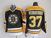 Boston Bruins #37 Patrice Bergeron Black-Yellow CCM Throwback Jerseys,baseball caps,new era cap wholesale,wholesale hats