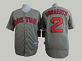 Boston Red Sox #2 Jacoby Ellsbury Gray Cool Base Jerseys,baseball caps,new era cap wholesale,wholesale hats