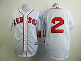 Boston Red Sox #2 Jacoby Ellsbury White Cool Base Jerseys,baseball caps,new era cap wholesale,wholesale hats