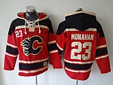 Calgary Flames #23 Sean Monahan Red Hoodie,baseball caps,new era cap wholesale,wholesale hats