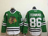 Chicago Blackhawks #86 Teuvo Teravainen Green Jerseys,baseball caps,new era cap wholesale,wholesale hats