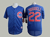 Chicago Cubs #22 Russell Blue Cool Base Jerseys,baseball caps,new era cap wholesale,wholesale hats
