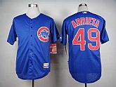 Chicago Cubs #49 Jake Arrieta Blue Jerseys,baseball caps,new era cap wholesale,wholesale hats