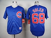 Chicago Cubs #68 Jorge Soler Blue Cool Base Jerseys,baseball caps,new era cap wholesale,wholesale hats
