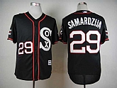 Chicago White Sox #29 Jeff Samardzija 2015 Black Cool Base Jerseys,baseball caps,new era cap wholesale,wholesale hats