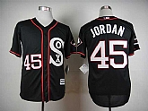 Chicago White Sox #45 Michael Jordan 2015 Black Cool Base Jerseys,baseball caps,new era cap wholesale,wholesale hats