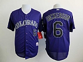 Colorado Rockies #6 Corey Dickerson Purple Cool Base Jerseys,baseball caps,new era cap wholesale,wholesale hats