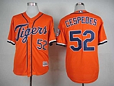 Detroit Tigers #52 Yoenis Cespedes Orange Jerseys,baseball caps,new era cap wholesale,wholesale hats