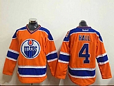 Edmonton Oilers #4 Taylor Hall 2015 Orange Jerseys,baseball caps,new era cap wholesale,wholesale hats