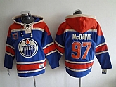 Edmonton Oilers #97 Connor McDavid Blue Hoodie,baseball caps,new era cap wholesale,wholesale hats