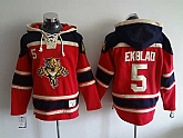 Florida Panthers #5 Ekblad Red Hoodie,baseball caps,new era cap wholesale,wholesale hats