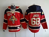 Florida Panthers #68 Jagr Red Hoodie,baseball caps,new era cap wholesale,wholesale hats