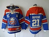 New York Islanders #21 Kyle Okposo Light Blue Hoodie,baseball caps,new era cap wholesale,wholesale hats