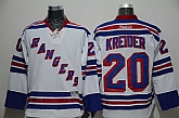 New York Rangers #20 Chris Kreider White Jerseys,baseball caps,new era cap wholesale,wholesale hats