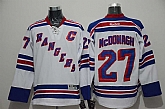 New York Rangers #27 Ryan McDonagh White Jerseys,baseball caps,new era cap wholesale,wholesale hats