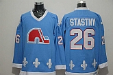 Quebec Nordiques #26 Stastny Light Blue CCM Throwback Jerseys,baseball caps,new era cap wholesale,wholesale hats