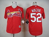 St. Louis Cardinals #52 Michael Wacha Red New Cool Base Jerseys,baseball caps,new era cap wholesale,wholesale hats