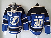 Tampa Bay Lightning #30 Ben Bishop Blue Hoodie,baseball caps,new era cap wholesale,wholesale hats