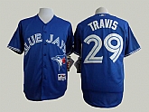 Toronto Blue Jays #29 Travis Blue Cool Base Jerseys,baseball caps,new era cap wholesale,wholesale hats