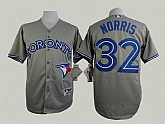 Toronto Blue Jays #32 Daniel Norris Gray Cool Base Jerseys,baseball caps,new era cap wholesale,wholesale hats