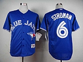 Toronto Blue Jays #6 Marcus Stroman Blue Cool Base Jerseys,baseball caps,new era cap wholesale,wholesale hats