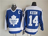 Toronto Maple Leafs #14 Dave Keon Blue-White CCM Throwback Jerseys,baseball caps,new era cap wholesale,wholesale hats
