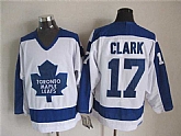 Toronto Maple Leafs #17 Wendel Clark White-Blue CCM Throwback Jerseys,baseball caps,new era cap wholesale,wholesale hats