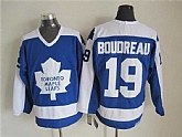 Toronto Maple Leafs #19 Bruce Boudreau Blue-White CCM Throwback Jerseys,baseball caps,new era cap wholesale,wholesale hats