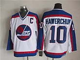 Winnipeg Jets #10 Dale Hawerchuk White-Blue CCM Throwback Jerseys,baseball caps,new era cap wholesale,wholesale hats