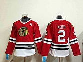 Womens Chicago Blackhawks #2 Duncan Keith Red Jerseys,baseball caps,new era cap wholesale,wholesale hats