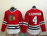 Womens Chicago Blackhawks #4 Niklas Hjalmarsson Red Jerseys,baseball caps,new era cap wholesale,wholesale hats