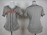 Womens Houston Astros Blank Gray Cool Base Jerseys,baseball caps,new era cap wholesale,wholesale hats