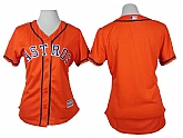 Womens Houston Astros Blank Orange Cool Base Jerseys,baseball caps,new era cap wholesale,wholesale hats