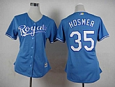 Womens Kansas City Royals #35 Eric Hosmer Light Blue Cool Base Jerseys,baseball caps,new era cap wholesale,wholesale hats