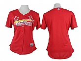 Womens St. Louis Cardinals Blank Red Cool Base Jerseys,baseball caps,new era cap wholesale,wholesale hats