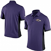 Baltimore Ravens Team Logo Purple Polo Shirt,baseball caps,new era cap wholesale,wholesale hats