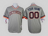 Customized Detroit Tigers MLB Jerseys-Men's Stitched 1984 Turn Back The Clock Gray Jersey,baseball caps,new era cap wholesale,wholesale hats