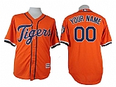 Customized Detroit Tigers MLB Jerseys-Men's Stitched 2015 Orange Cool Base Baseball Jersey,baseball caps,new era cap wholesale,wholesale hats