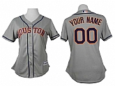 Customized Houston Astros MLB Jerseys-Women's Stitched 2015 Gray Cool Base Baseball Jersey,baseball caps,new era cap wholesale,wholesale hats
