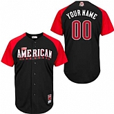 Customized MLB American League 2015 All-Star Stitched Black Jerseys,baseball caps,new era cap wholesale,wholesale hats