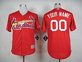 Customized St. Louis Cardinals MLB Jerseys-Men's Stitched 2015 Red Cool Base Baseball Jersey,baseball caps,new era cap wholesale,wholesale hats