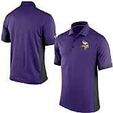 Minnesota Vikings Team Logo Purple Polo Shirt,baseball caps,new era cap wholesale,wholesale hats