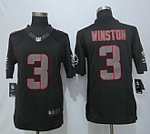 Nike Limited Tampa Bay Buccaneers #3 Winston Impact Black Jerseys,baseball caps,new era cap wholesale,wholesale hats