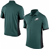Philadelphia Eagles Team Logo Green Polo Shirt,baseball caps,new era cap wholesale,wholesale hats