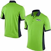 Seattle Seahawks Team Logo Green Polo Shirt,baseball caps,new era cap wholesale,wholesale hats