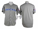 Chicago Cubs Blank Gray 1990 Throwback Cool Base Jerseys,baseball caps,new era cap wholesale,wholesale hats