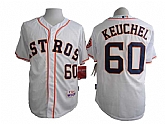 Houston Astros #60 Dallas Keuchel White Cool Base Jerseys,baseball caps,new era cap wholesale,wholesale hats
